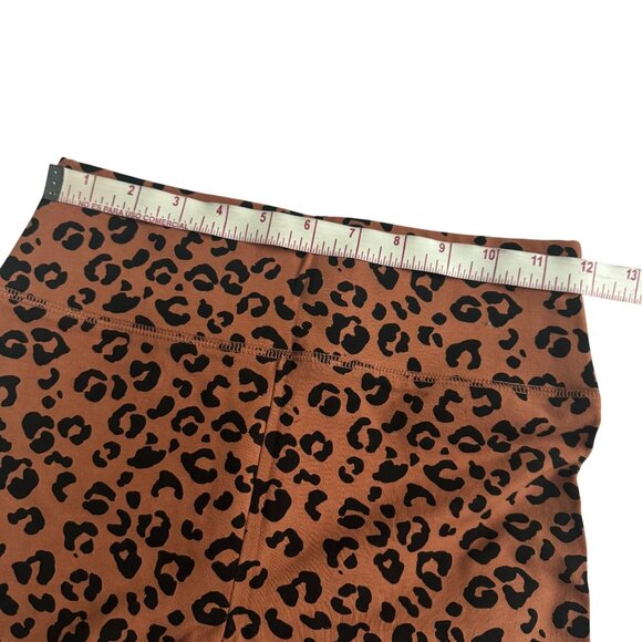 Wild Fable XS Brown & Black Leopard Print High-Waisted Leggings Stretchy new - Picture 5 of 9